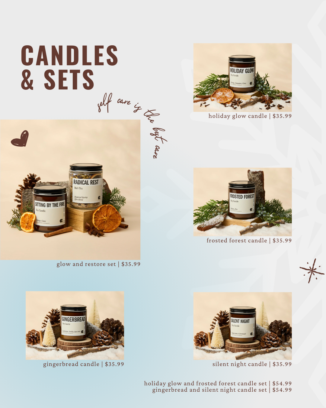 2025 campaign – candles and sets