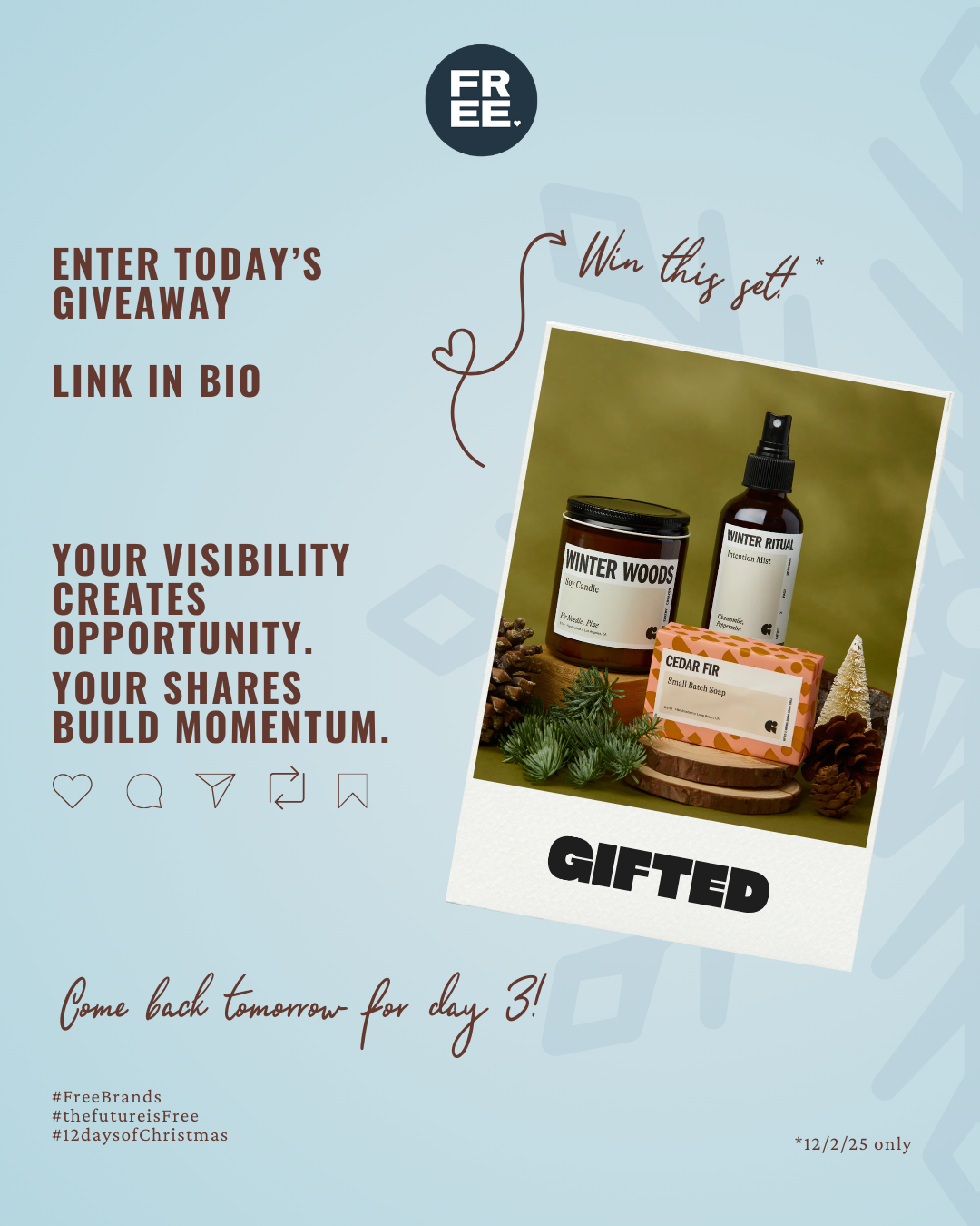 Day 5 – giveaway post